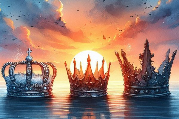 three crowns of the good the bad and the ugly kings
